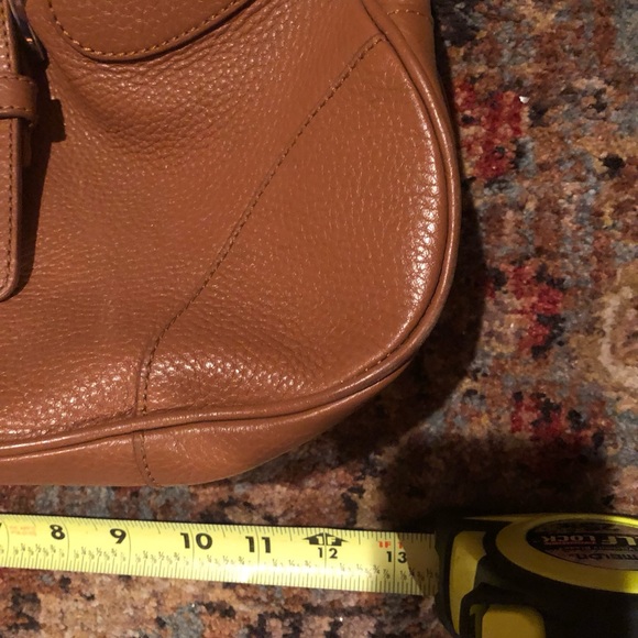 Prada moon purse BR0826 Vitelli Daino Moon camellio one owner- purse- - Picture 7 of 10